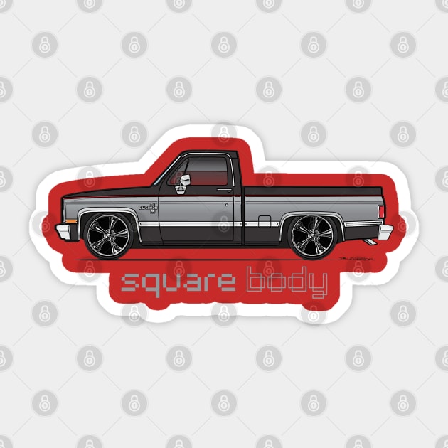 square body Sticker by JRCustoms44